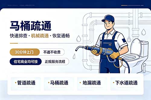 双辽马桶疏通