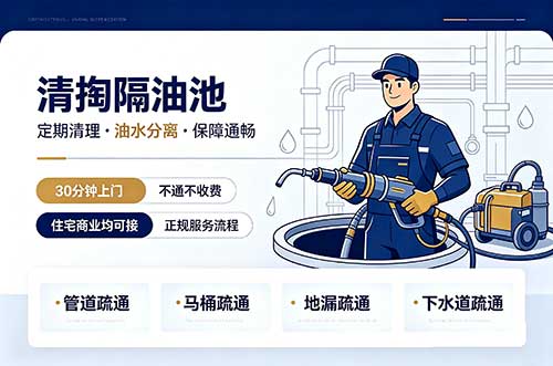 双辽清掏隔油池